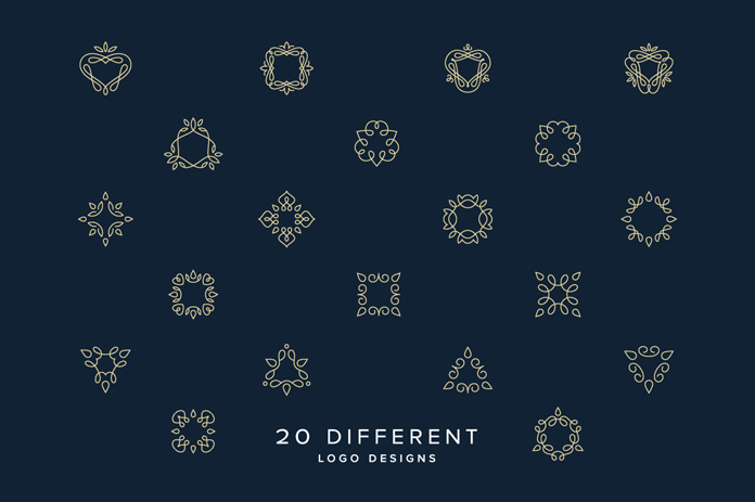20 different designs. 20 different designs.