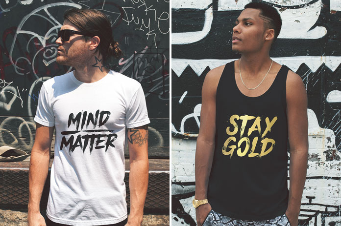Create stylish t-shirts and more.