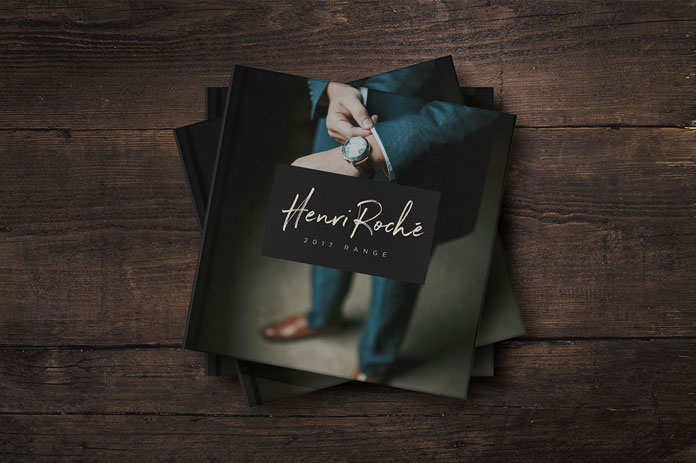 Hand-lettered typeface with a sophisticated touch.