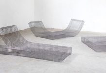 Lounger collection Wire S by studio Muller van Severen.