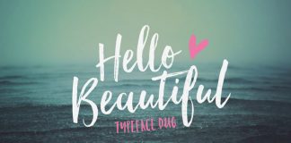 Hello Beautiful typeface duo by Nicky Laatz.