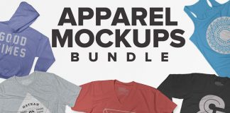 Apparel mockups bundle