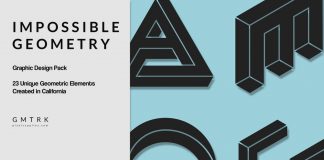 Impossible Geometry – Surreal Graphic Design Elements Impossible Geometry – surreal graphic design pack.