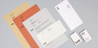 Corporate identity for Barcelona based architecture studio built.