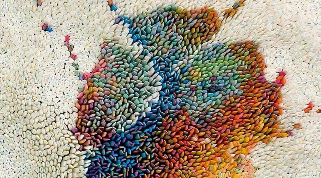 Ilhwa Kim at La Galleria in Pall Mall, London.
