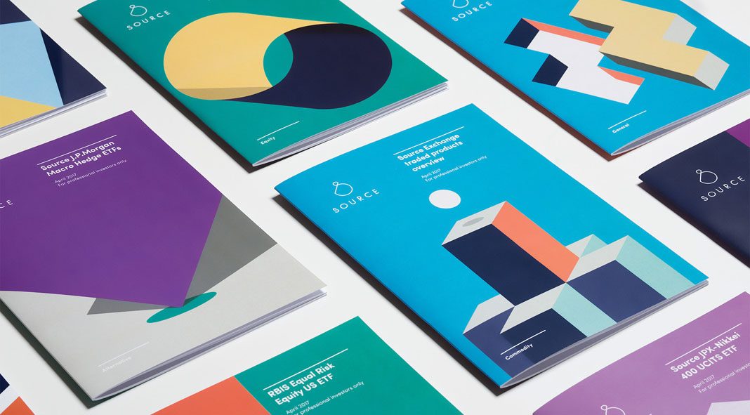 Investment business identity development by Mother Design for Source.