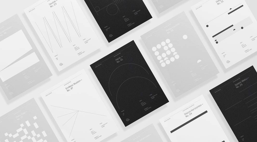 Midlight Records brand identity by Studio Naam. Midlight Records brand identity by Studio Naam.