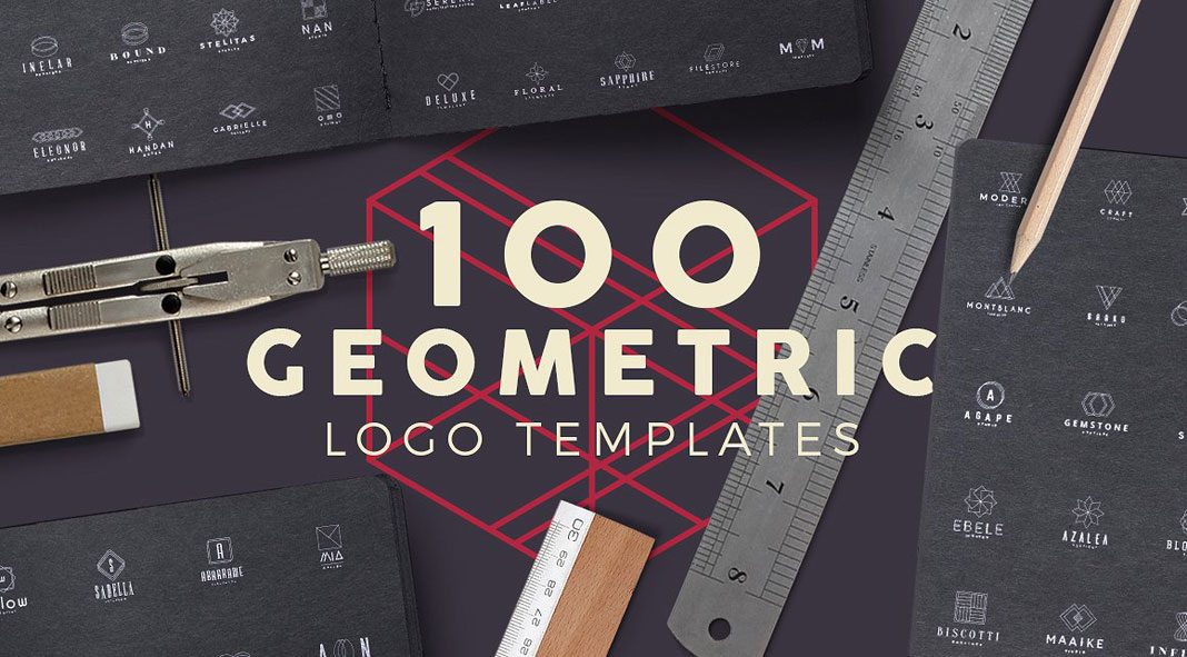 100 geometric logos from Zeppelin Graphics.