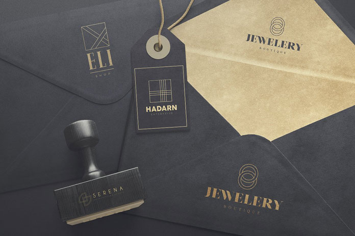 Logos based on simple graphic shapes. Logos based on simple graphic shapes.