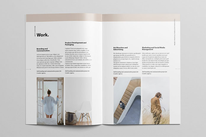 Fully editable pages.