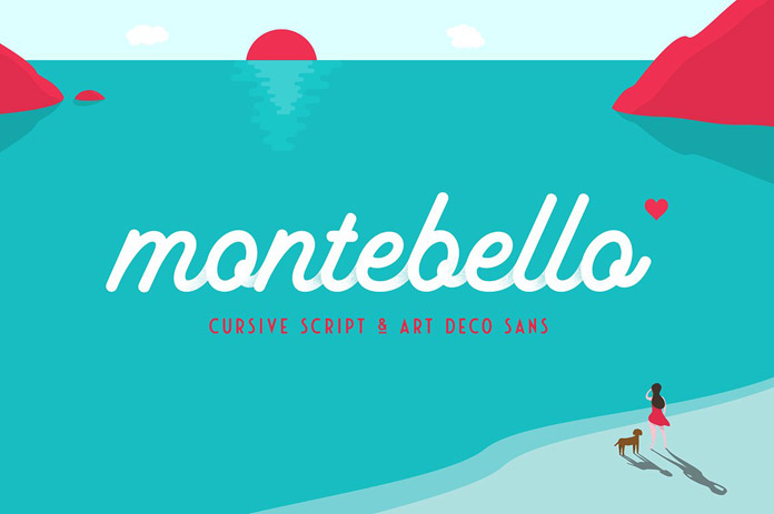 Montebello font collection by Ian Barnard.