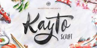 Kayto - multiple classification type family from Majestype.