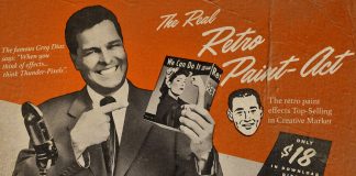 Retro Paint Actions for Adobe Photoshop.