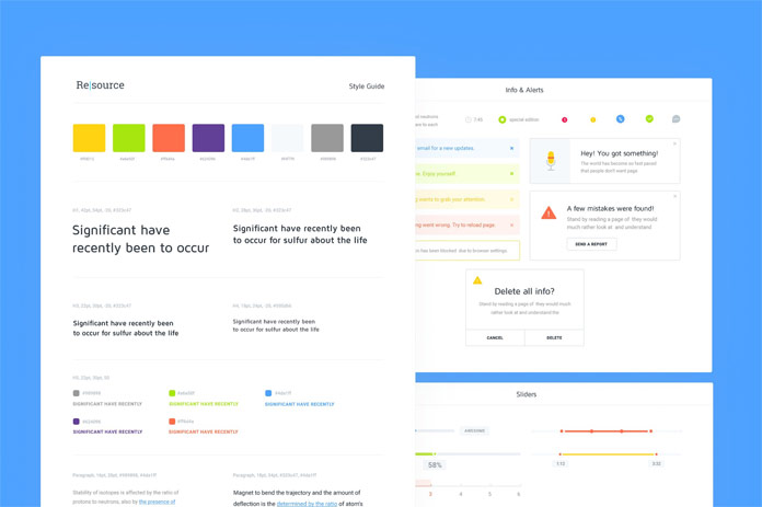 Web elements.