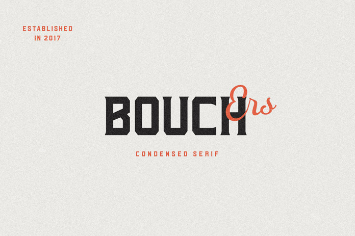 Sans, serif and script fonts in one type collection.