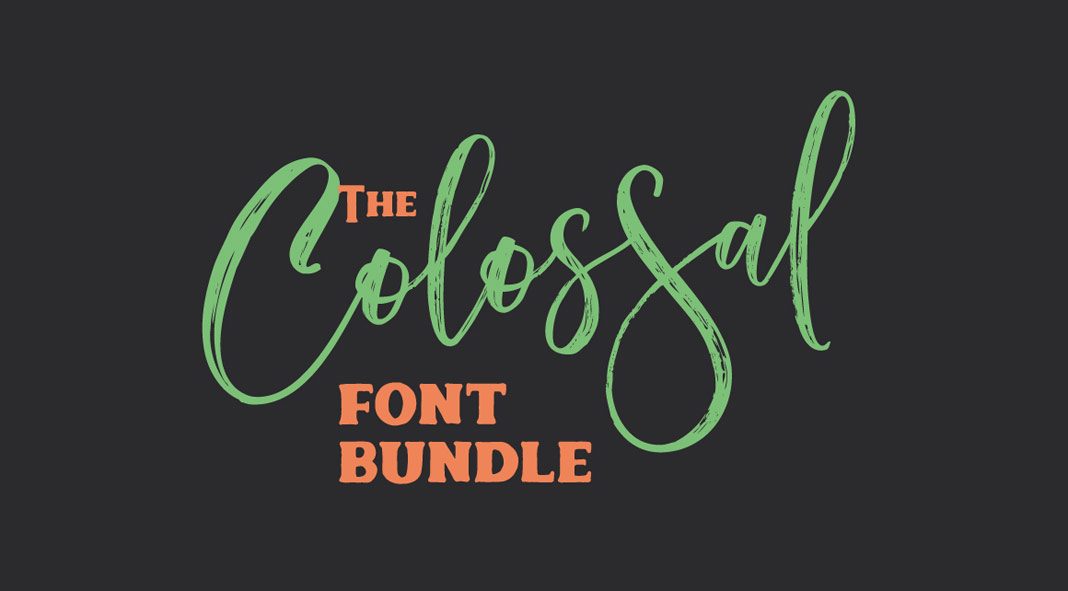 Colossal Font Bundle High Quality Fonts. Colossal Font Bundle High Quality Fonts.