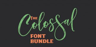 Colossal Font Bundle 99% Off Colossal Font Bundle High Quality Fonts.
