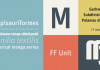 FF Unit font family from FontFont.