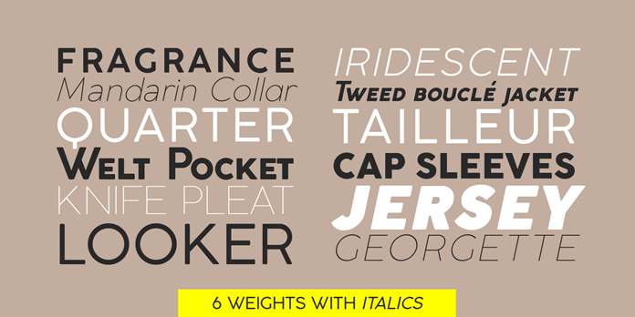 Coco Gothic, type samples. Coco Gothic, type samples.