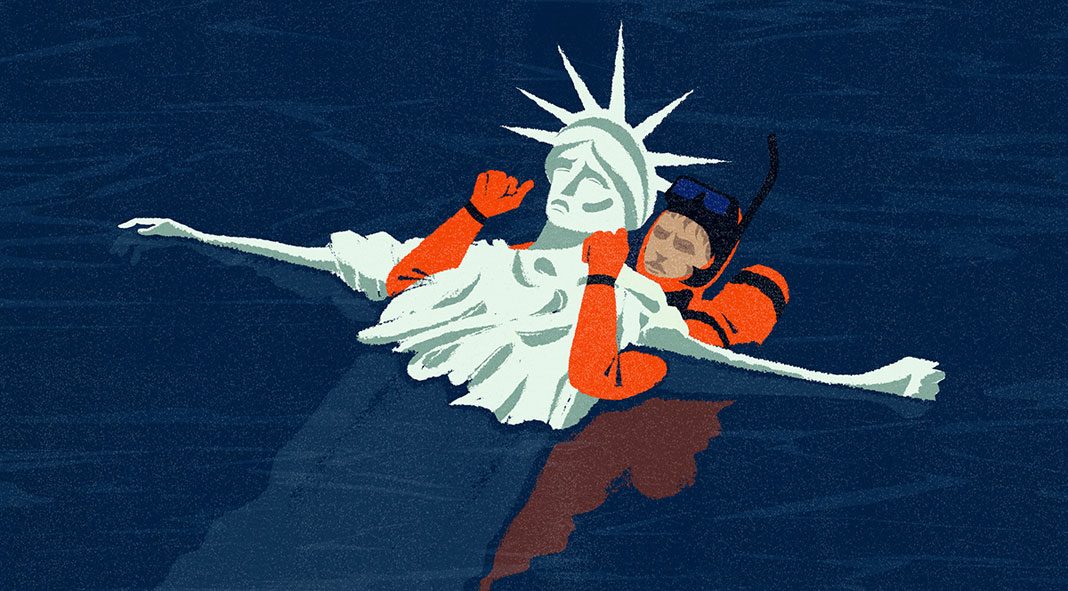 Editorial illustrations by Francesco Bongiorni