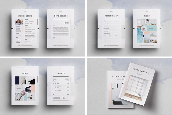 Highly professional print templates.
