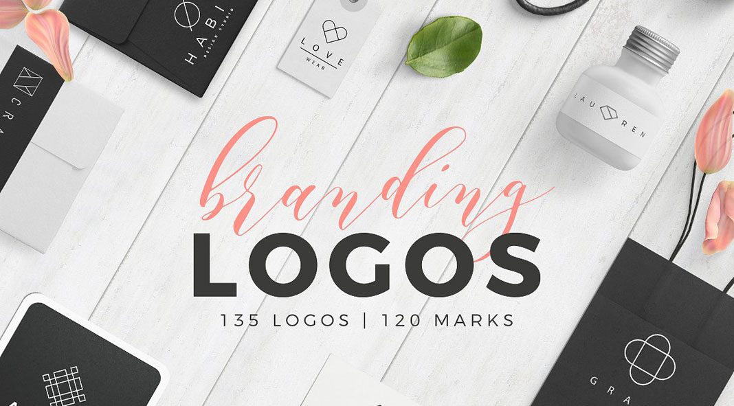Line based logo templates by Davide Bassu.