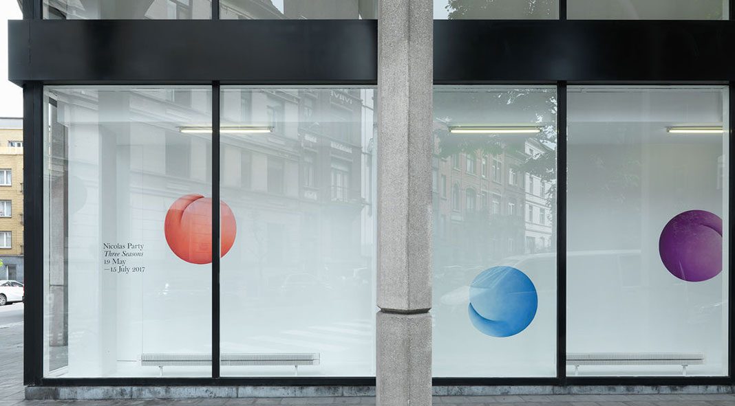 Nicolas Party - Three Seasons at Xavier Hufkens gallery.