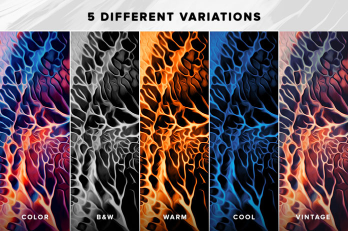 5 different variants.
