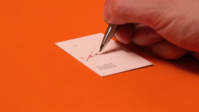 Business cards.