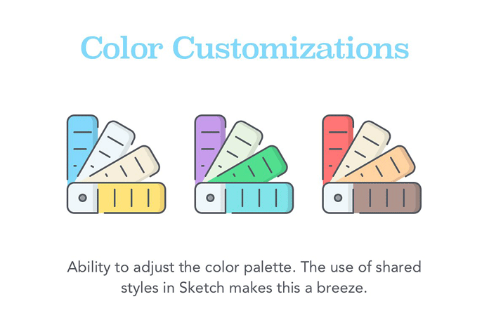 Color customization.