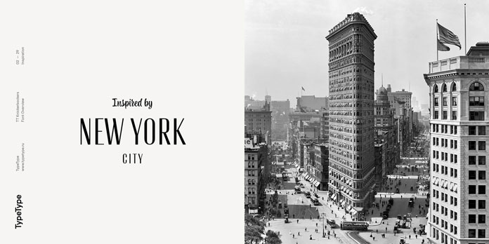 Inspired by New York City. Inspired by New York City.