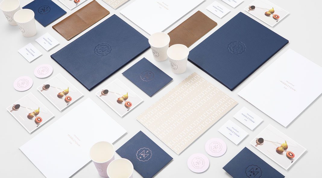 Middletown Cafe branding by Pop & Pac.