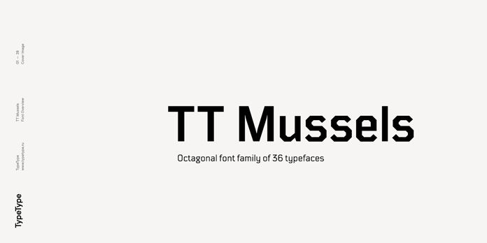 TT Mussels font family from TypeType.