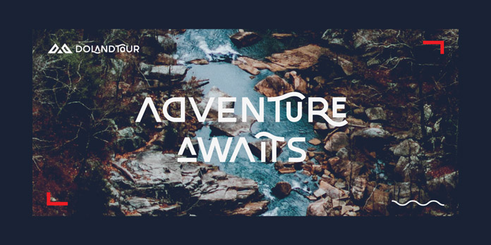 Autorich Sans font, Example of use.