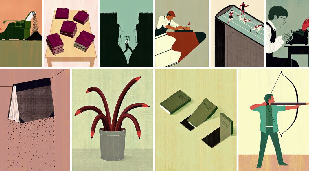 Being A Writer – book illustrations by Joey Guidone. Being A Writer – book illustrations by Joey Guidone.