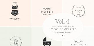 Feminine Premade Logo Bundle by Maggie Molloy.