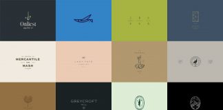 Various logo designs by Stitch Design Co.