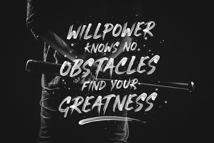 Create authentic lettering designs with this Open-SVG font.