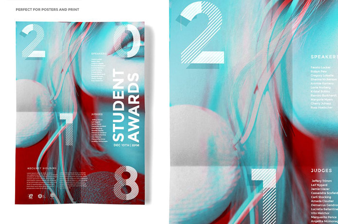 Perfect for posters and print.