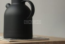 Branding and spatial design by studio Alphabet for Japanese tea-house Cha.ology.