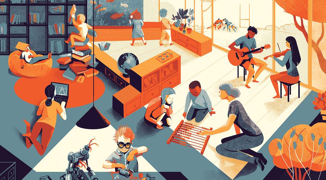 St David’s Academy School - visual identity by Limegreentangerine.