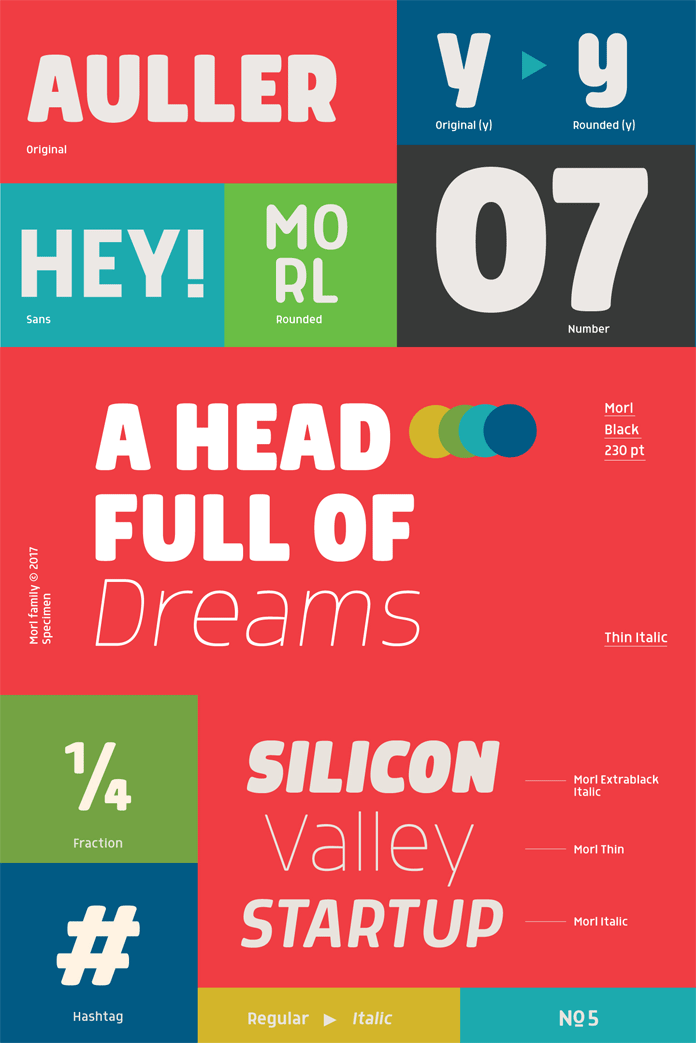 Morl font family from Typesketchbook.