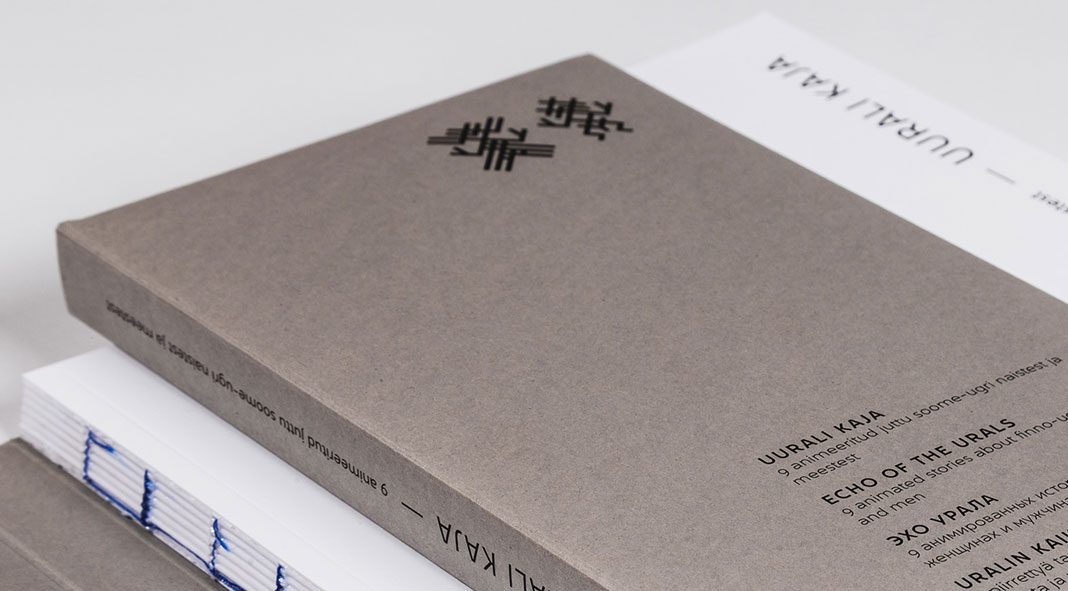 Unique and minimalist book design by Wulcan Creative for Estonian National Museum's permanent exhibition Echo of the Urals.