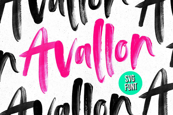 A new OpenType-SVG font designed by Sam Parrett.