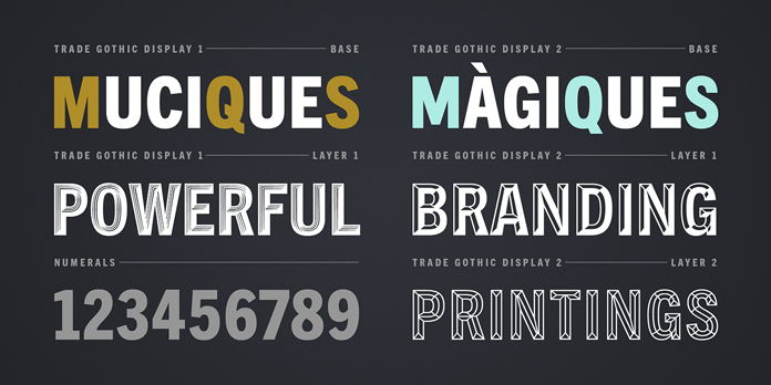Beveled and embossed letters in any color. Beveled and embossed letters in any color.