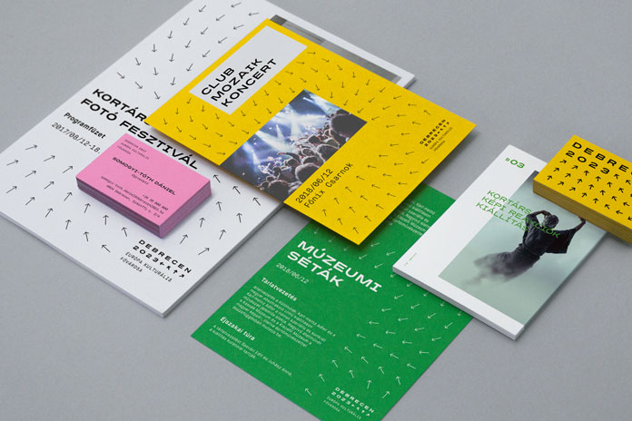 Debrecen 2023 - graphic design by Classmate Studio.