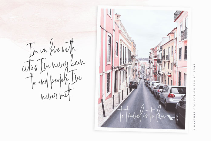 Signature Collection – script font by Nicky Laatz. Signature Collection – script font by Nicky Laatz.