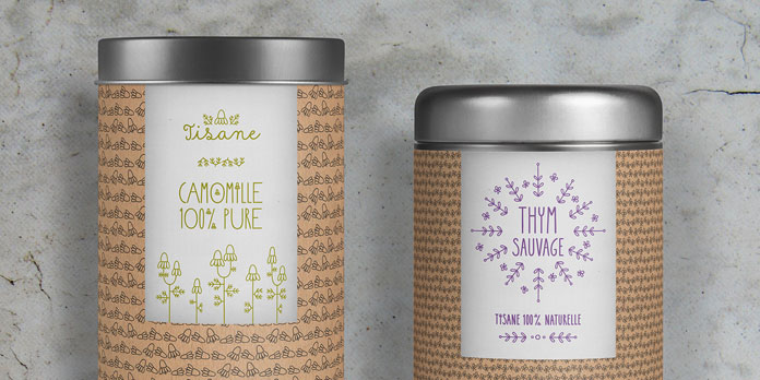 The typefaces and illustrations work great together.