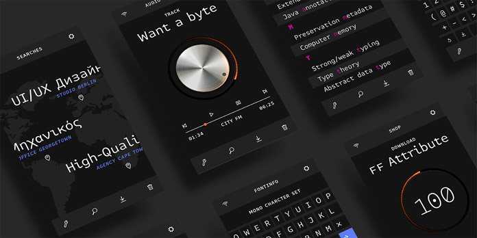FF Attribute Text, Great for user interface design. FF Attribute Text, Great for user interface design.