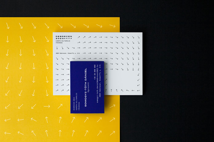 The design is based on simple graphical effects.